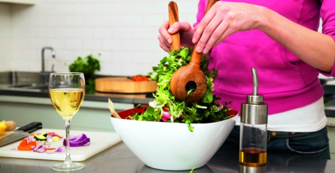 Florette Salat zuhause zubereiten