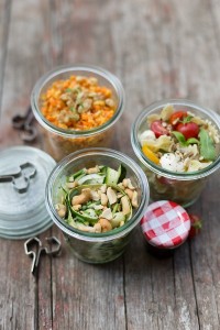 Drei Picknick-Salat-Rezepte für den Spätsommer Florette Dreierlei Liebelei