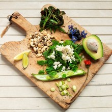 Superfood-Salat mit Kale Florette