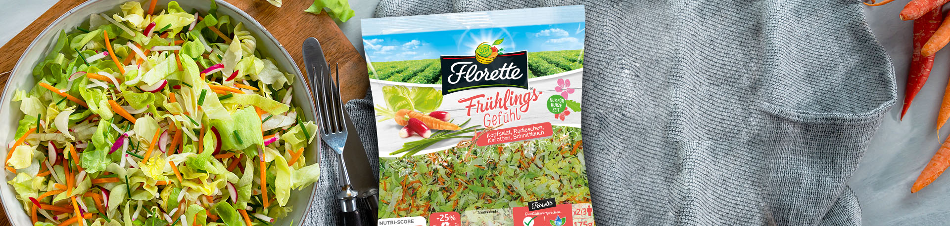 Florette – frische und fantasievolle Salate