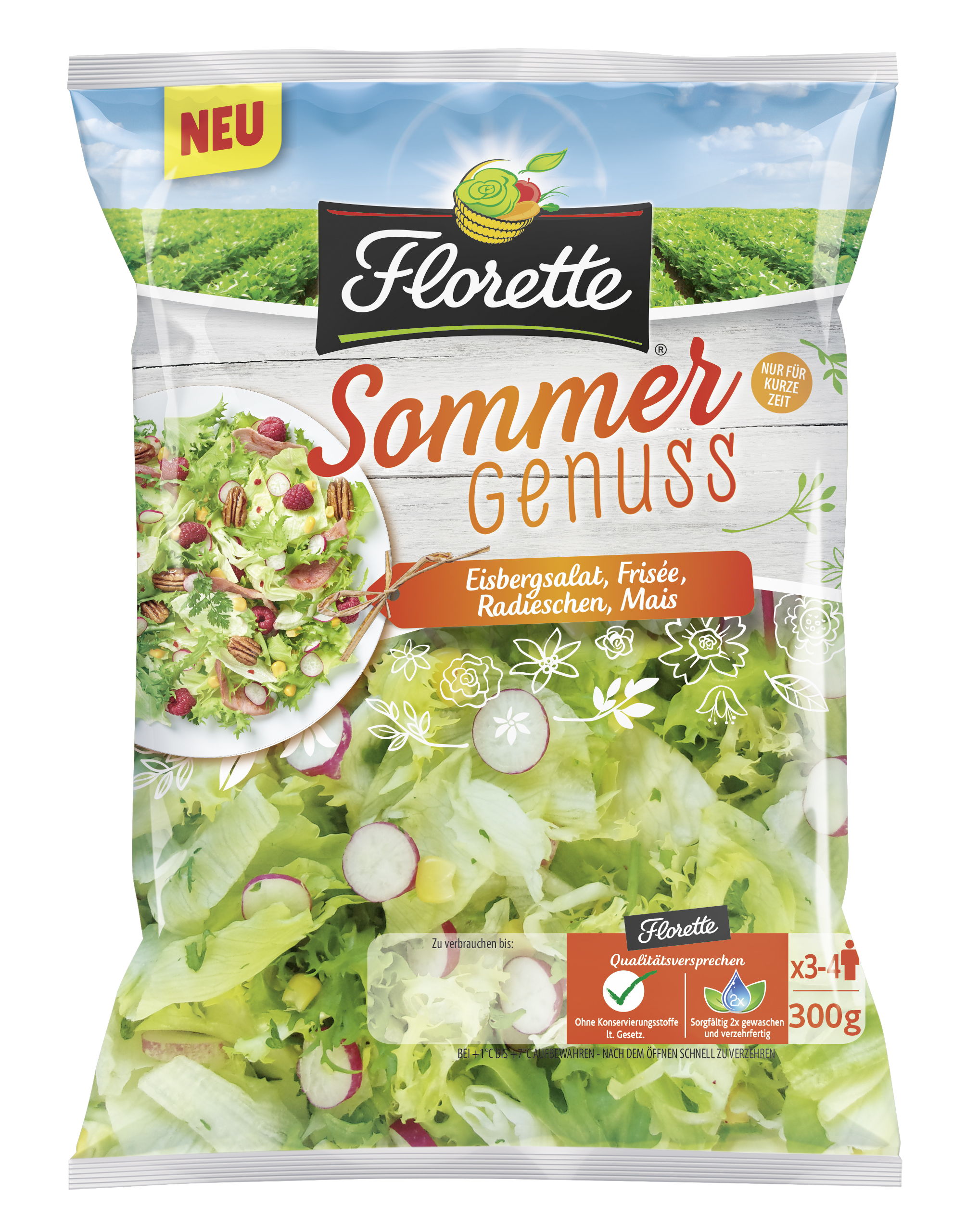 Florette Neue Salat Sorte
