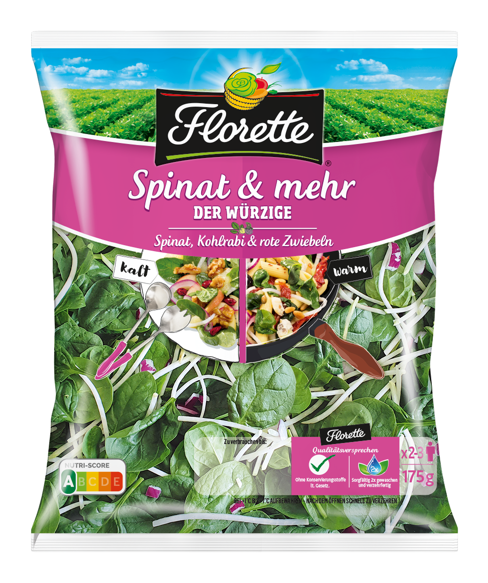 FLORETTE Spinat & mehr Der Würzige 175g