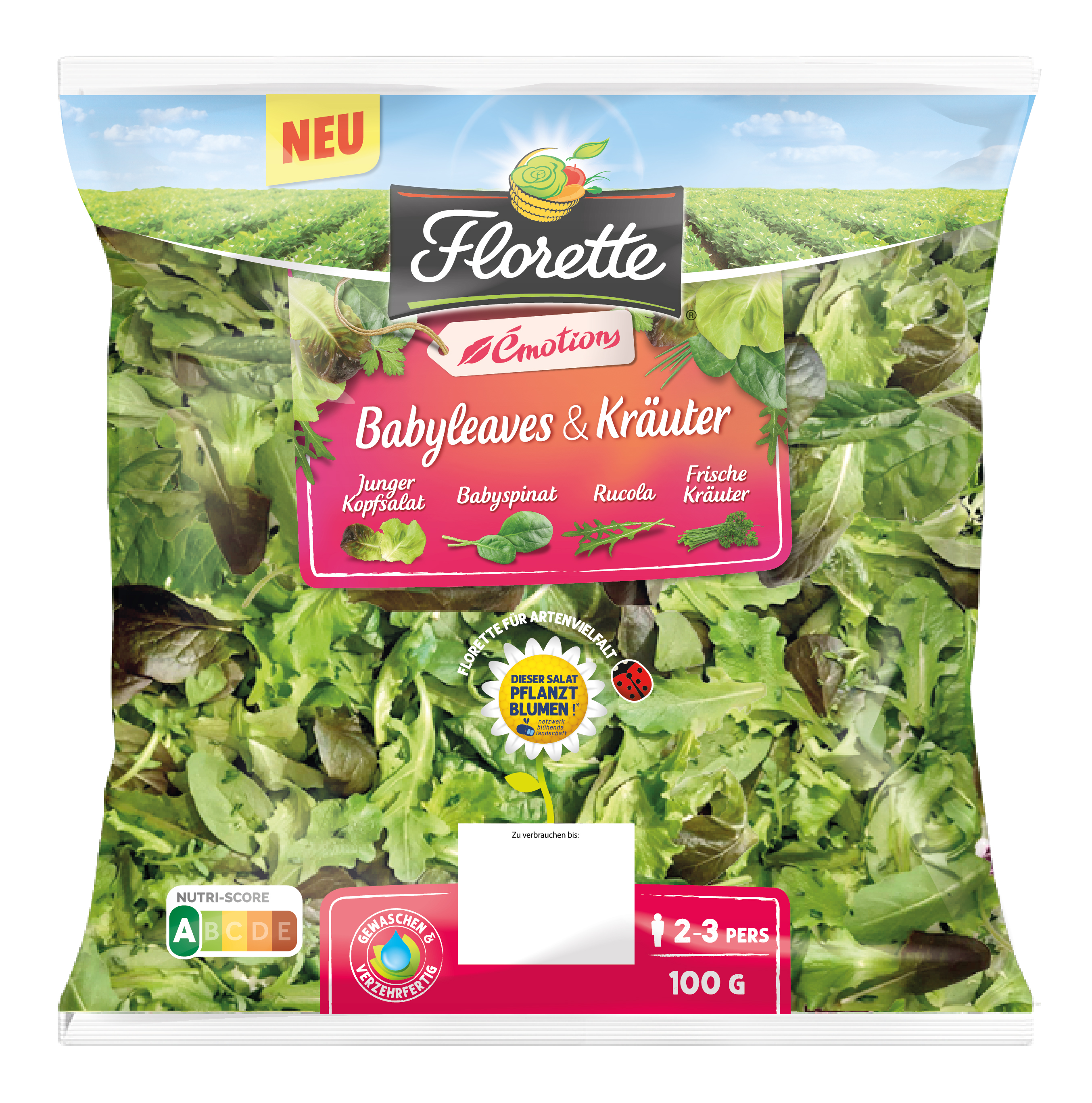 FLORETTE Emotion Babyleaves & Kräuter (2)