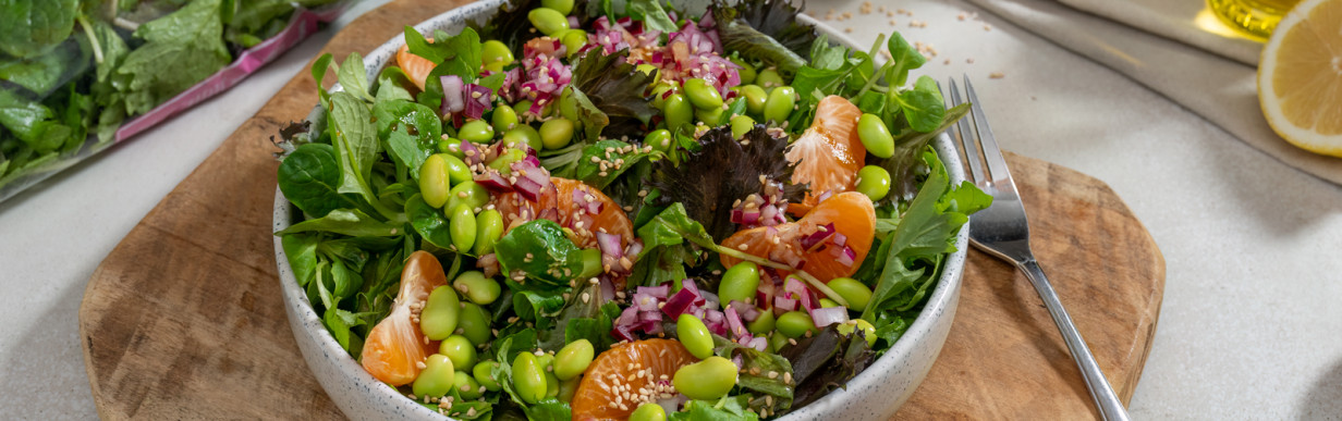 Asiatisch inspirierter Winter-Salat mit Florette Fit & Vital