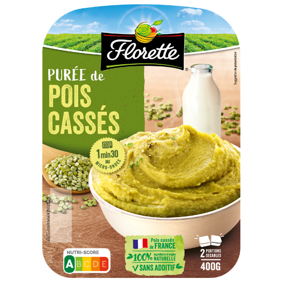 Produit - Purée pois cassés